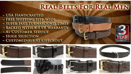eshop at Bullhide Belts's web store for Made in America products
